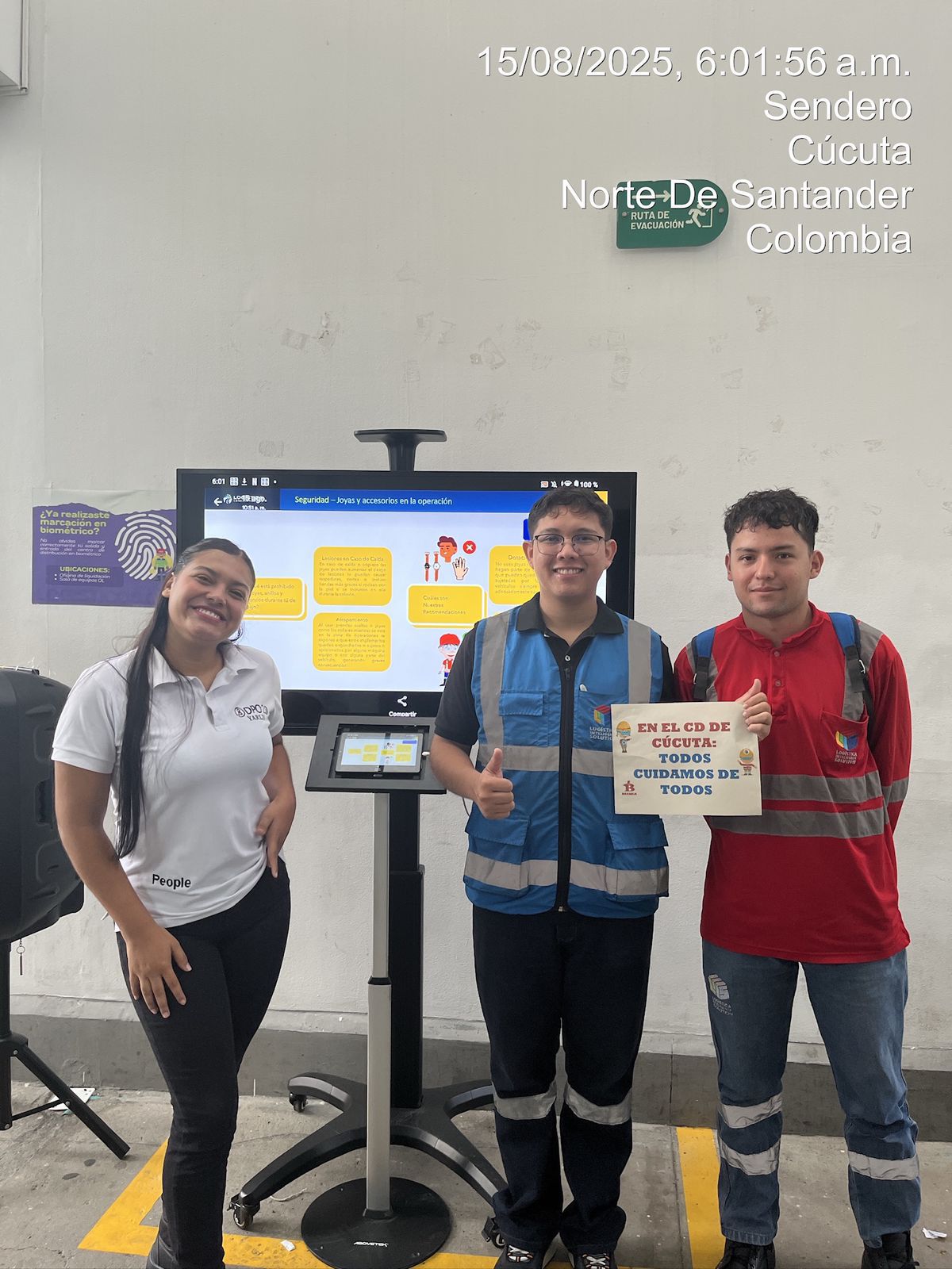 Evidencia de capacitación